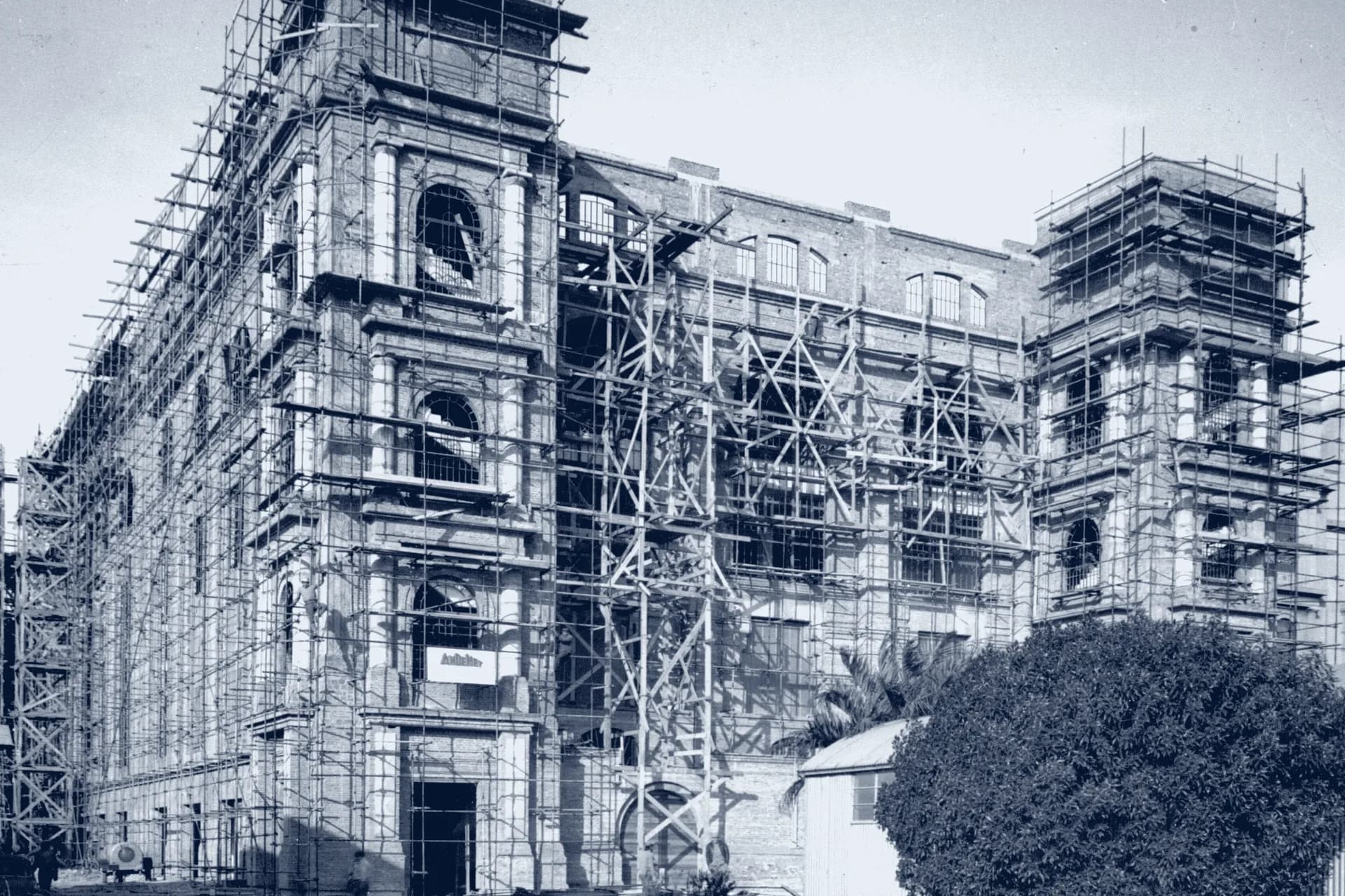 Obra de construcción y obra pública del archivo fotográfico de Andemet