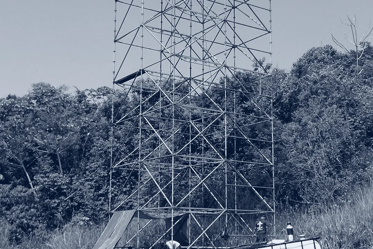 Obra de estructuras especiales del archivo fotográfico de Andemet