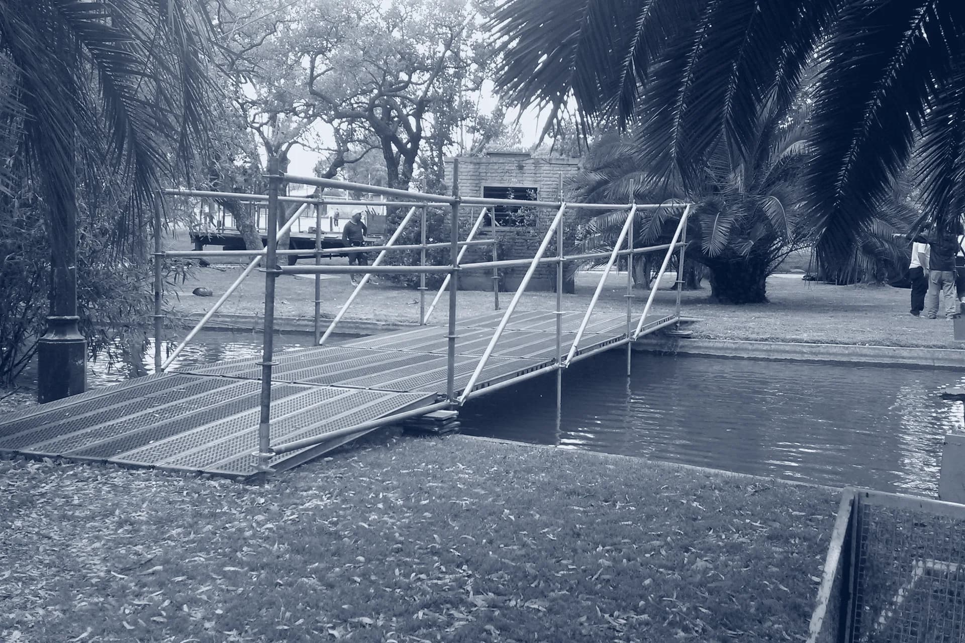 Obra de estructuras especiales del archivo fotográfico de Andemet