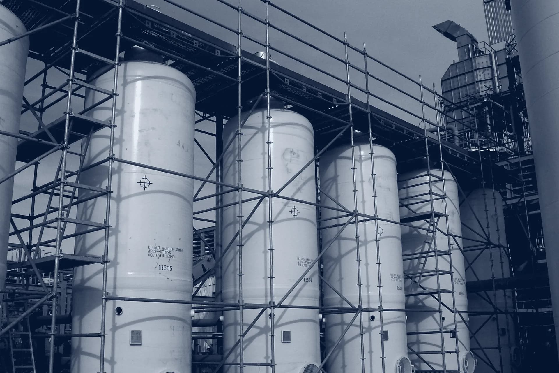 Plataformas de acceso en altura en la planta de Air Liquide, vista 6